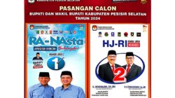 Pasangan Calon Bupati dan Wakil Bupati Kabupaten Pesisir Selatan Tahun 2024