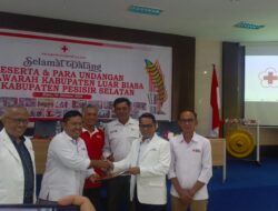 Risnaldi Ibrahim Terpilih Secara Aklamasi jadi Ketua PMI Pesisir Selatan