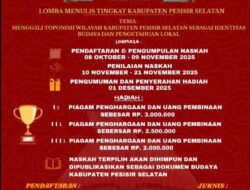 Pemkab Pessel Gelar Lomba Menulis Toponimi, Hadiah Jutaan Rupiah Menanti